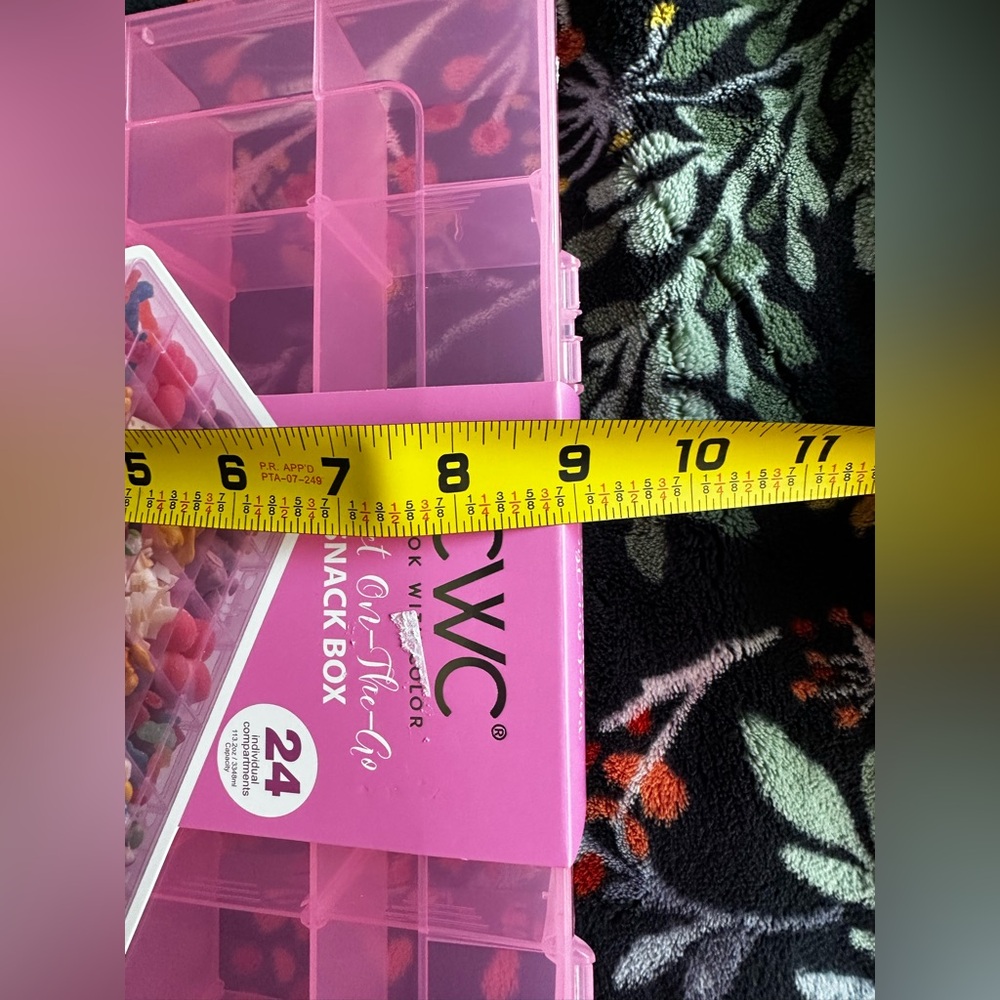 CWC Pink Snack Box Organizer - Picture 5 of 5